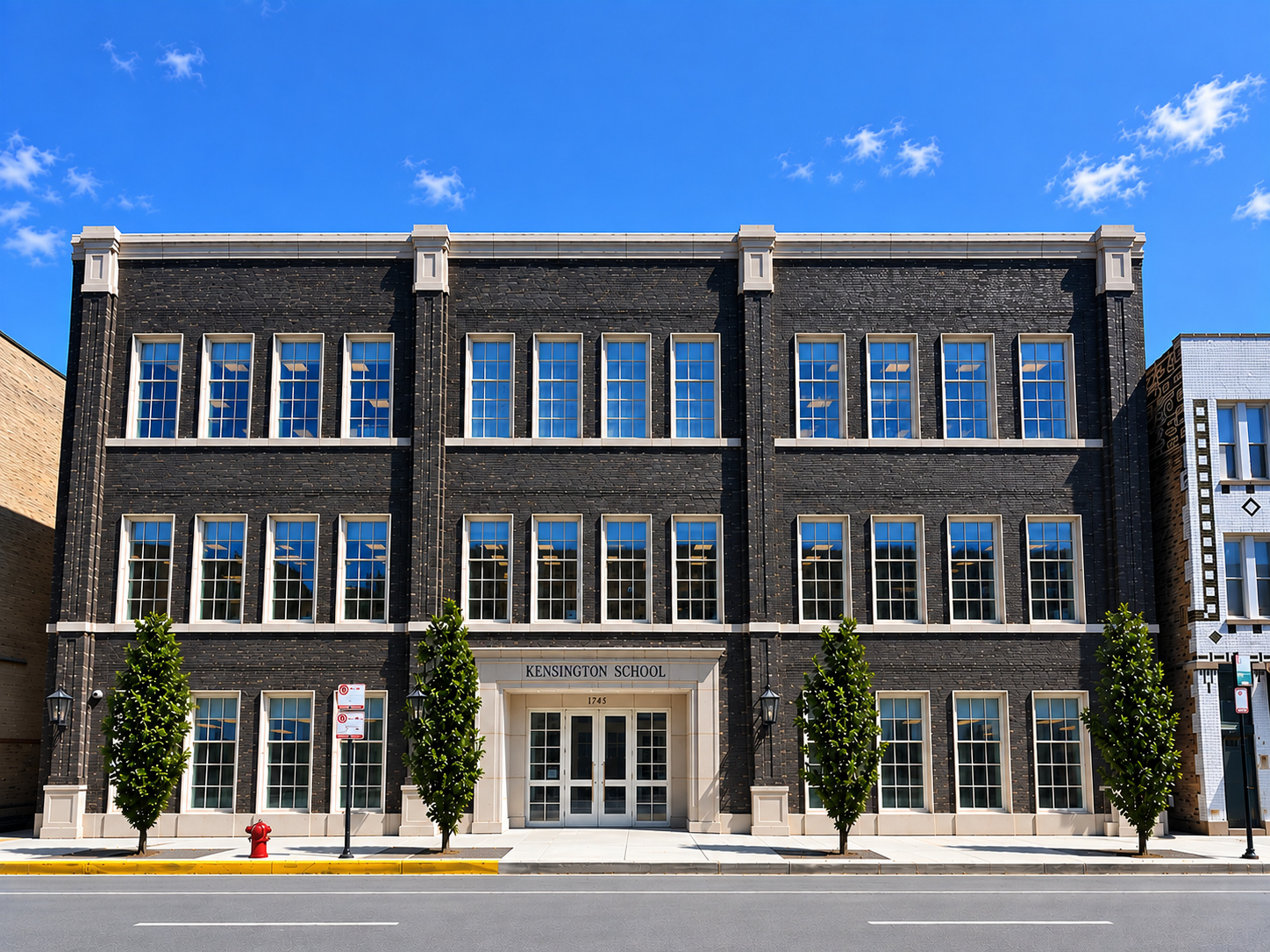 Kensington School of Bucktown exterior in Chicago